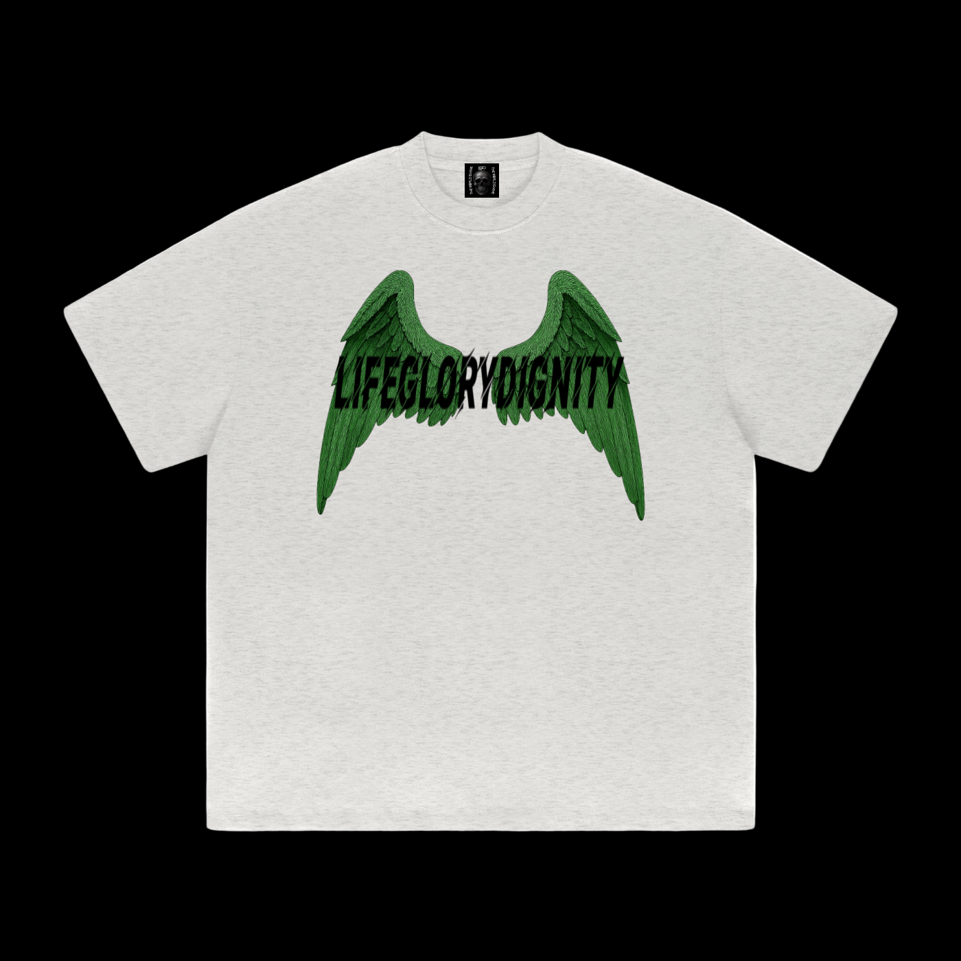 Heavyweight Drop Shoulder "ONE DREAM, MANY SHARED PEAKS" T-Shirt